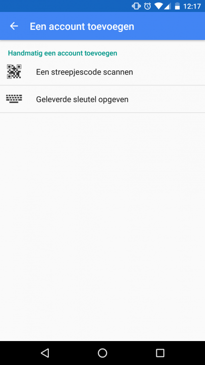Tik op Een streepjescode scannen